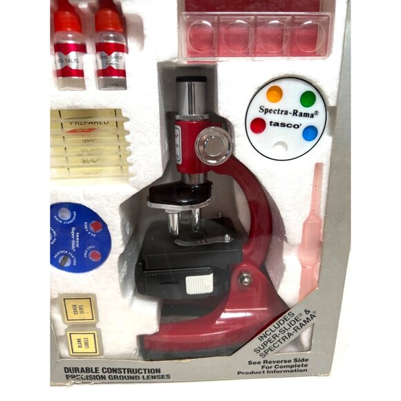 Tasco 750 Power Microscope With Durable Construction & Precision Ground Lenses I - Picture 2 of 7